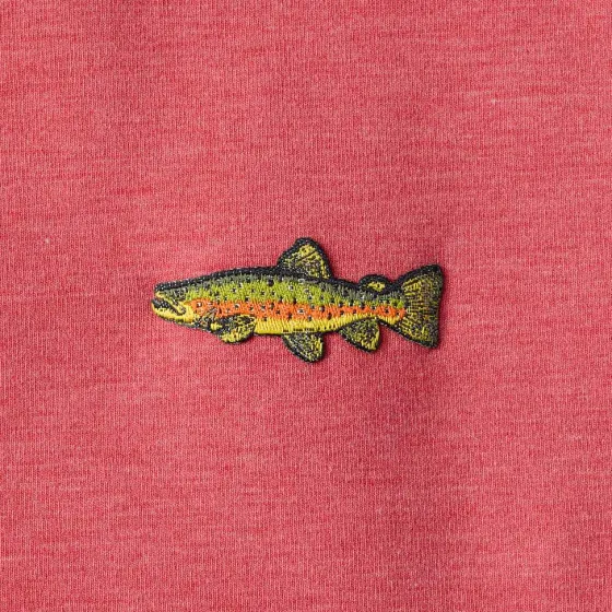 Orvis Shirts|Angler'S Performance Polo Faded Red
