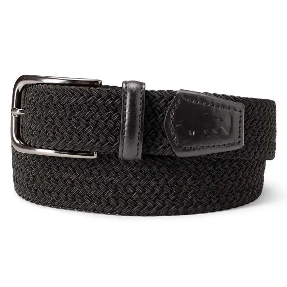 Orvis Belts|Anglers Stretch Cord Belt Black