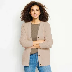 Orvis Sweaters|Anywear Oversized Ribbed Cardigan Black