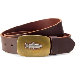 Orvis Belts|Artisan Trout Belt Brown