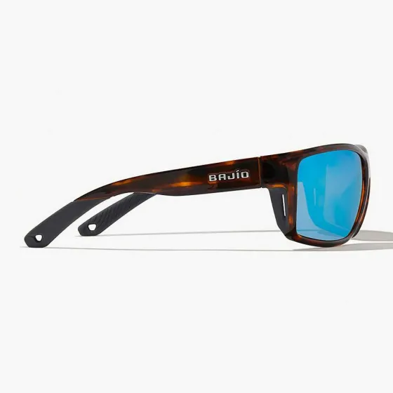 Orvis Sunglasses|Bajio Bales Beach Sunglasses Dark Tortoise Frame Blue Lens