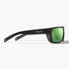 Orvis Sunglasses|Bajio Palometa Sunglasses Black Frame Green Lens