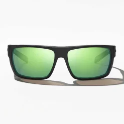 Orvis Sunglasses|Bajio Palometa Sunglasses Black Frame Green Lens