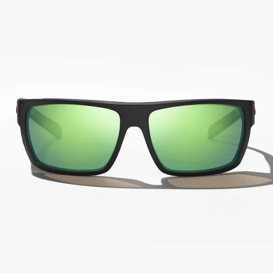 Orvis Sunglasses|Bajio Palometa Sunglasses Black Frame Green Lens