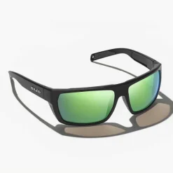 Orvis Sunglasses|Bajio Palometa Sunglasses Black Frame Green Lens
