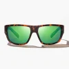 Orvis Sunglasses|Bajio Piedra Sunglasses Dark Tortoise Green Lens