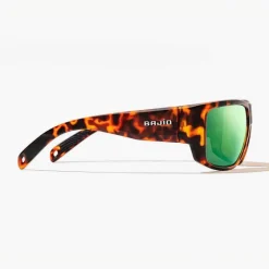 Orvis Sunglasses|Bajio Piedra Sunglasses Dark Tortoise Green Lens