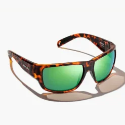Orvis Sunglasses|Bajio Piedra Sunglasses Dark Tortoise Green Lens