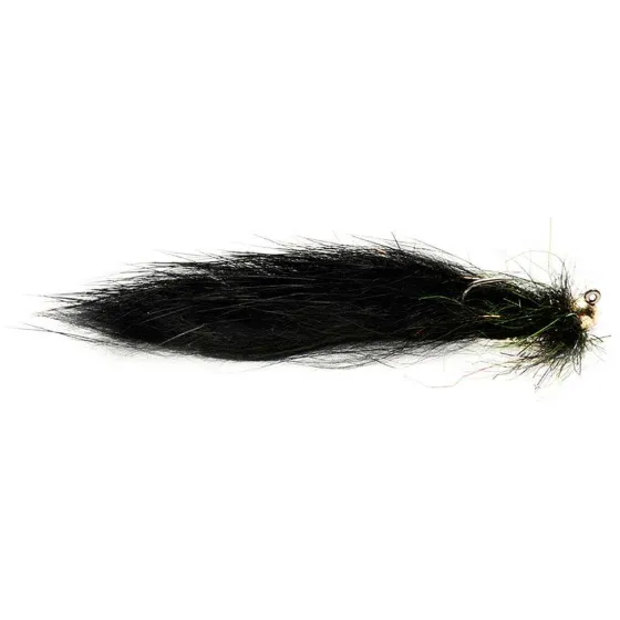 Orvis Streamer Flies|Barbless Croston'S Belly Flop Sculpin Black