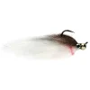 Orvis Streamer Flies|Barbless Jiggy Fat Minnow Brown And White
