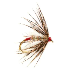 Orvis Dry Flies|Barbless Super Silk Soft Hackle Partridge & Red
