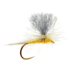 Orvis Dry Flies|Barbless Tactical Pale Yellow Sulphur Parachute