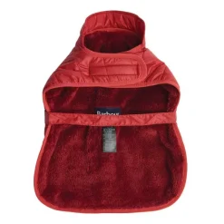 Orvis Dog Jackets|Barbour® Baffle Dog Jacket Red