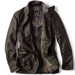 Orvis Jackets|Barbour® Beacon Sports Jacket Olive