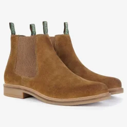 Orvis Boots|BarbourĀ® Farsley Chelsea Boots Khaki