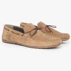 Orvis Shoes|BarbourĀ® Jenson Driving Shoes Taupe Suede
