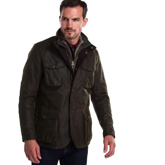 Orvis Jackets|Barbour® Ogston Wax Jacket Olive