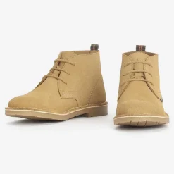 Orvis Boots|BarbourĀ® Siton Desert Boots Sand Suede