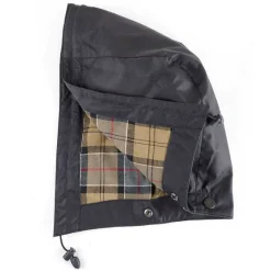 Orvis Hats|Barbour® Waxed Cotton Hood Navy