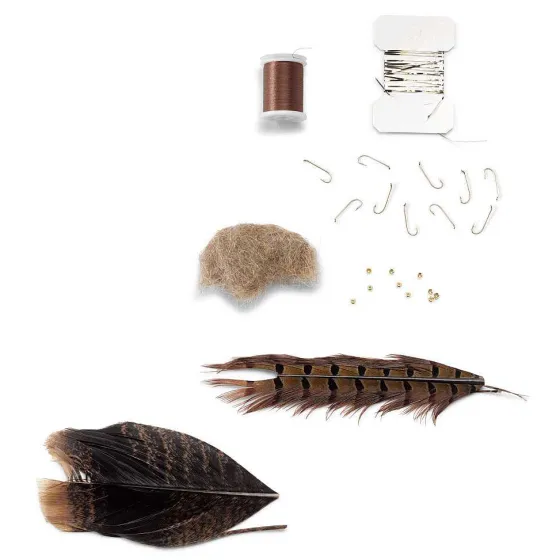 Orvis Materials|Bead Head Hare'S Ear Kit