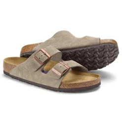 Orvis Sandals|BirkenstockĀ® Arizona Soft Footbed Suede Sandals Taupe