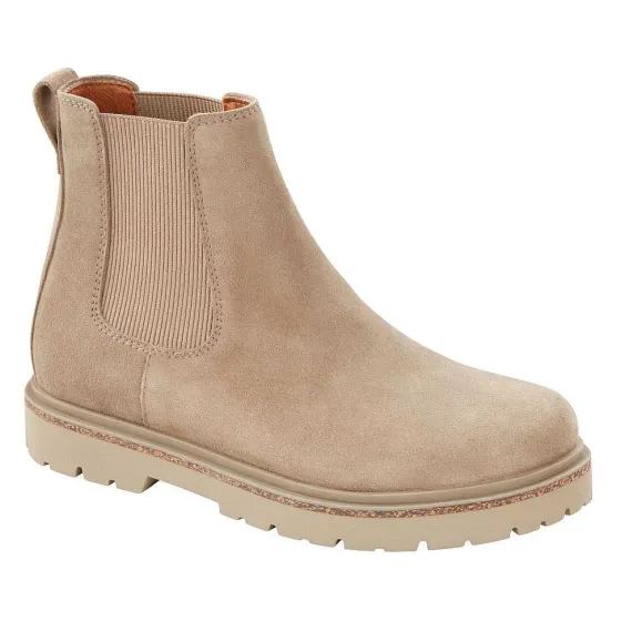 Orvis Boots|Birkenstock® Highwood Deep Blue Chelsea Boots Taupe