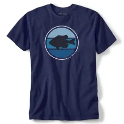 Orvis Shirts|Bluegill Outline T-Shirt Navy