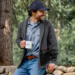 Orvis Hats|Cashmere Ball Cap Navy