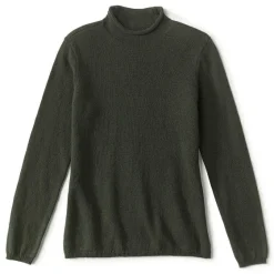 Orvis Sweaters|Classic Mockneck Sweater Dark Pine