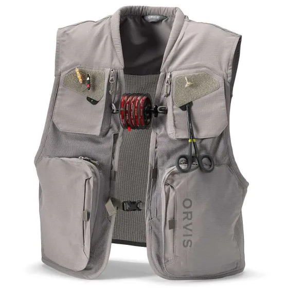 Orvis Shop All|Clearwater Mesh Vest Storm Gray