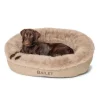 Orvis Comfortfill-Eco Beds|Comfortfill-Eco Fur Wraparound Dog Bed Khaki