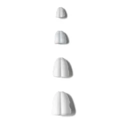 Orvis Materials|Double Barrel Popper Heads White