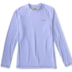 Orvis Shirts|Dricast Long-Sleeved Crew Bleached Blue