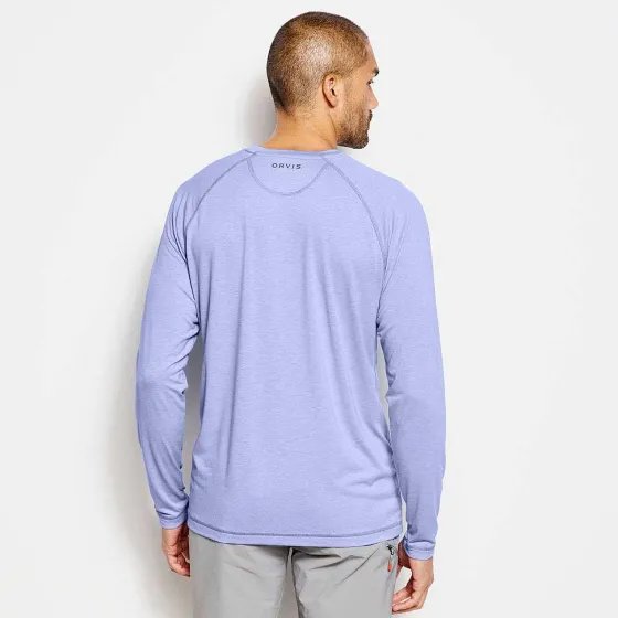 Orvis Shirts|Dricast Long-Sleeved Crew Bleached Blue