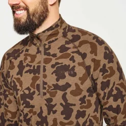 Orvis Shirts|Dricast Quarter-Zip Pullover Shirt Rainbow Trout