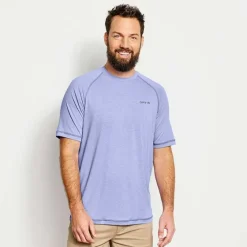 Orvis Shirts|Dricast Short-Sleeved Crew Bleached Blue