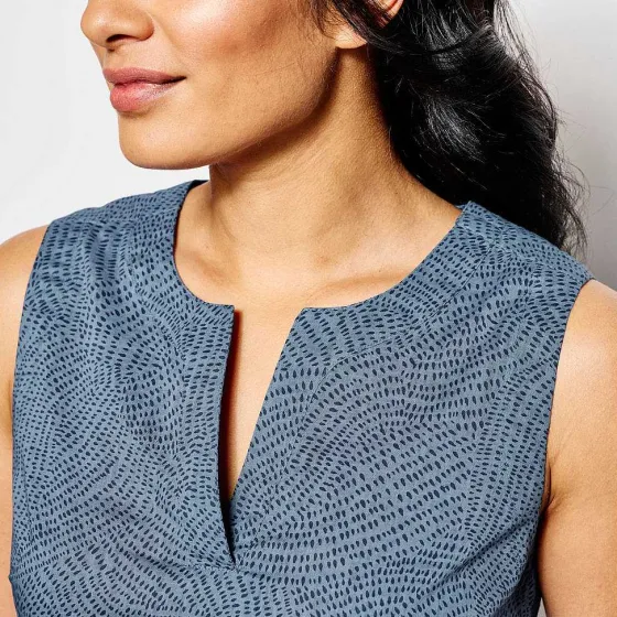 Orvis Shirts|Easy Sleeveless Printed Camp Shirt Punch Artist Floral