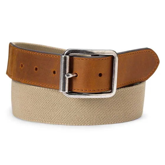 Orvis Belts|Elevated Elastic Belt Khaki