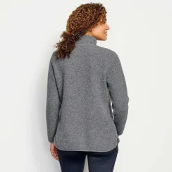 Orvis Fleece|Equinox Sherpa Wool Pullover Gray