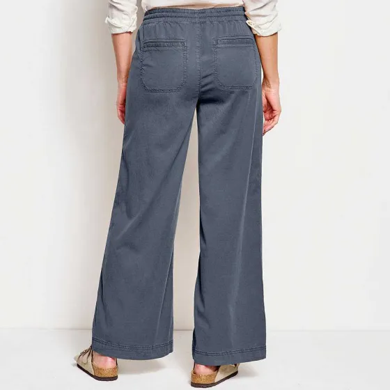 Orvis Pants|Explorer Wide-Leg Pants Carbon