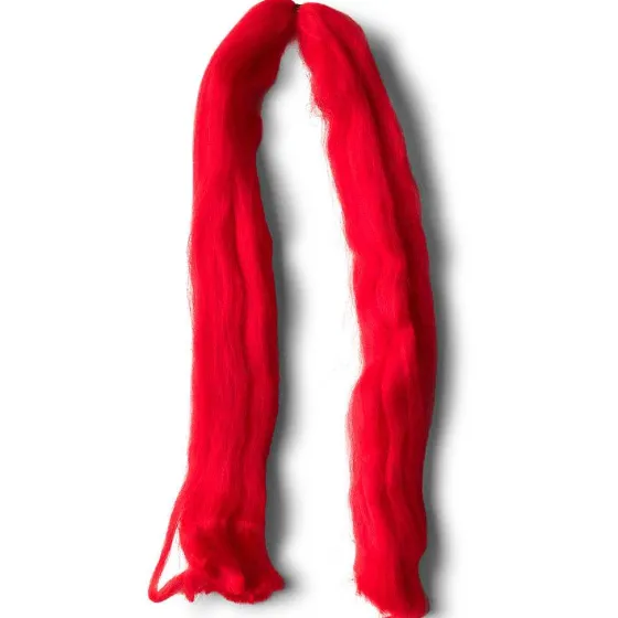 Orvis Materials|Faux Fox Fiber Red