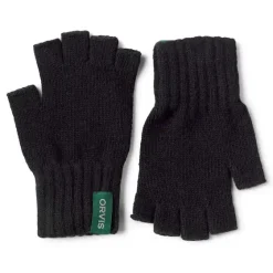 Orvis Gloves|Fingerless Rag Wool Gloves Black