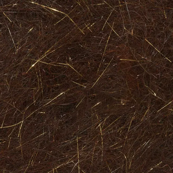 Orvis Materials|Fulling Mill Euro Nymph Flash Dub Brown Gold