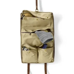 Orvis Packs & Bags|Genuine Leather Shave Kit Brown