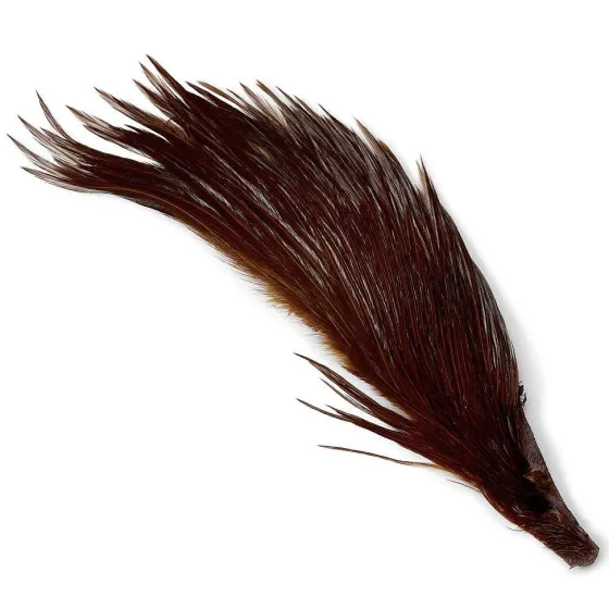 Orvis Materials|Half Rooster Cape Brown