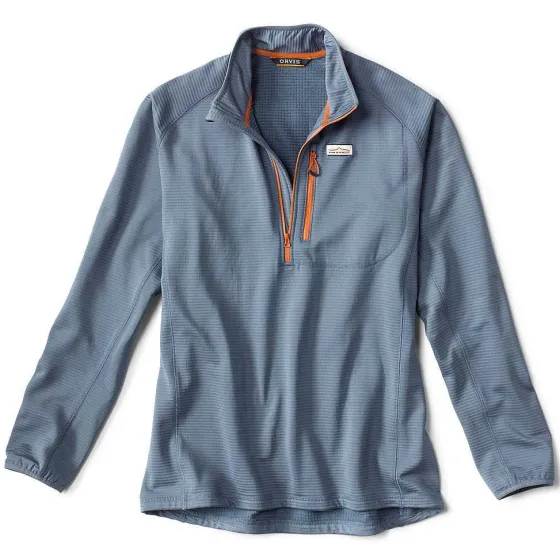 Orvis Sweatshirts|Horseshoe Hills Quarter-Zip Fleece Pullover Bluestone