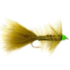 Orvis Streamer Flies|Hot Cone Woolly Bugger Olive/Multi