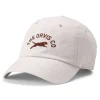 Orvis Hats|Jumping Lab Ballcap Bone/Chocolate