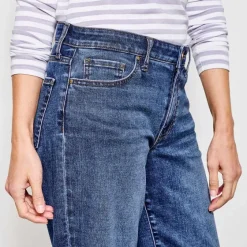 Orvis Pants|Kut From The Kloth® Charlotte Denim Wide-Crop Jeans Med Indigo Hirise - Exclusive