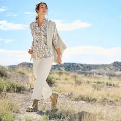 Orvis Pants|Kut From The Kloth® Charlotte Wide-Leg Crop Jeans Ecru Orvis-Exclusive